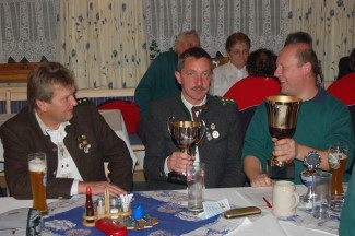 Johann Unterreiner, Franz Hinterreiter und Georg Liessel