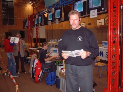 Moderator und Schießleiter Andreas Steuer